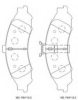 ASIMCO KD6721 Brake Pad Set, disc brake